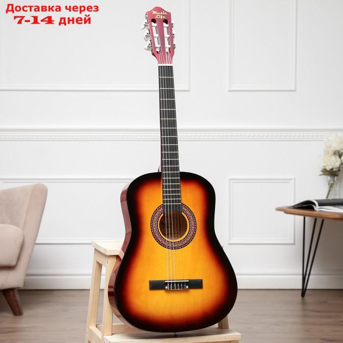 Гитара классическая, цвет санберст, 97см, - фото 1 - id-p224150481