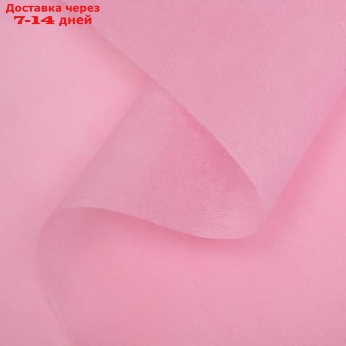 Фетр однотонный, светло-розовый, 0,5 x 20 м - фото 2 - id-p224150483
