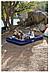 Надувной полуторный велюровый матрас BESTWAY 67681 туристический для сна отдыха кемпинга палатки плавания, фото 6