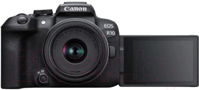 Беззеркальный фотоаппарат Canon EOS R10 Kit RF-S 18-45 IS STM / 5331C009 - фото 5 - id-p224012682