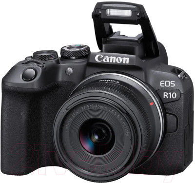 Беззеркальный фотоаппарат Canon EOS R10 Kit RF-S 18-45 IS STM / 5331C009 - фото 10 - id-p224012682