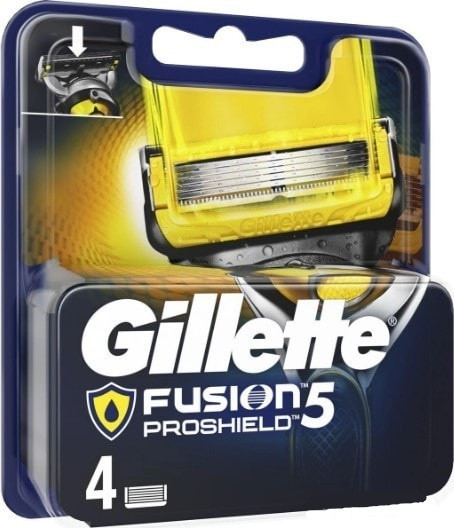 Сменные кассеты для бритья Gillette Fusion5 Proshield (4 шт) - фото 2 - id-p194256980