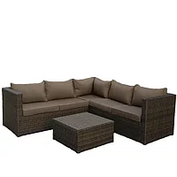 Комплект мебели YR825 (угловой диван+столик)