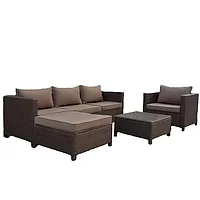 Комплект мебели YR821 (угловой диван+столик)