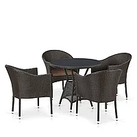 Комплект мебели T707ANS-Y350 4Pcs (стол + 4 кресла)