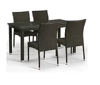 Комплект мебели T256-Y380 4Pcs (стол + 4 кресла)