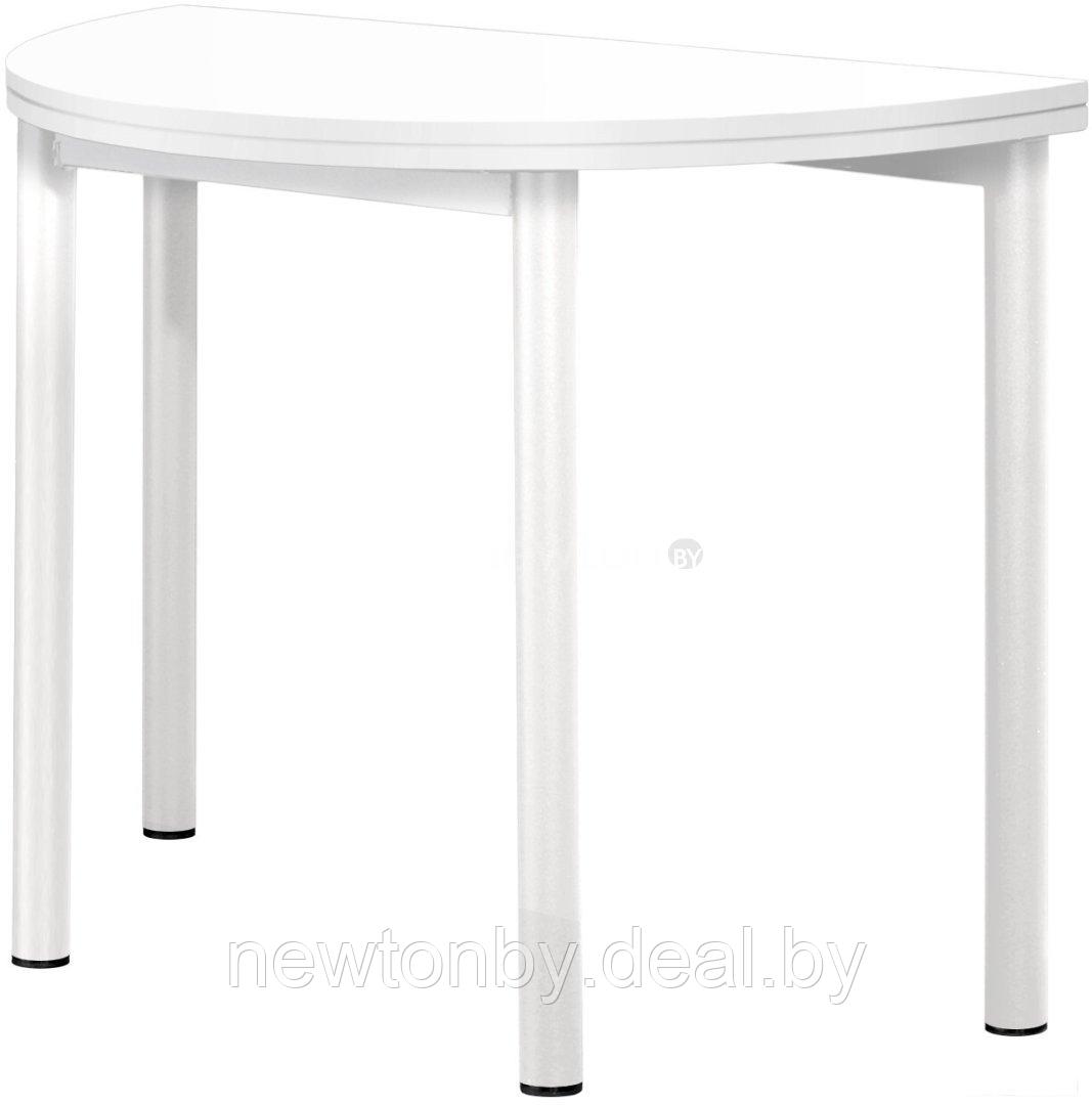 Кухонный стол Millwood Далис 1 (белый/металл белый) - фото 1 - id-p224189409