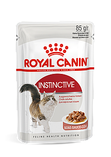 Влажный корм Royal Canin Instinctive для взрослых кошек (кусочки в соусе) 85г.