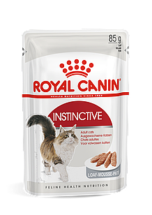 Влажный корм Royal Canin Instinctive для взрослых кошек  (в паштете)  85гр.