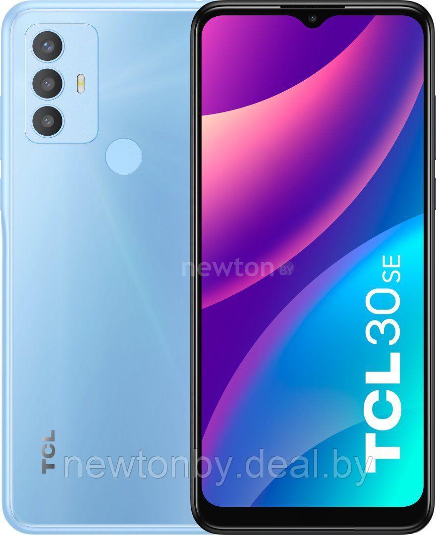 Смартфон TCL 30 SE 6165H1 Dual SIM 4GB/128GB (ледниковый синий) - фото 1 - id-p224205806