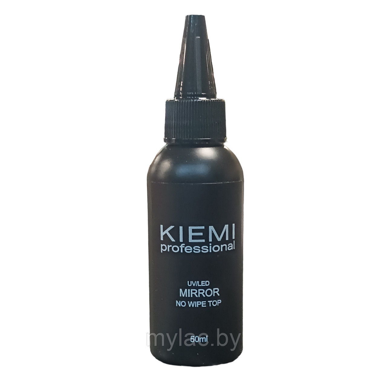 Топ без липкого слоя Kiemi Professional MIRROR, 50 мл (для светлых оттенков, с UV-фильтром)