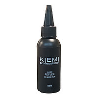 Топ без липкого слоя Kiemi Professional REFLEX (для светлых оттенков, с UV-фильтром), 50 мл.