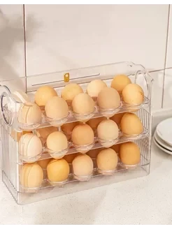 Контейнер для яиц в холодильник автоматический на дверцу