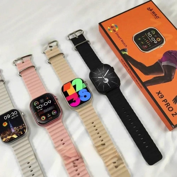 Умные часы W&O X9 Pro 2, 9 серия, Smart Watch 9 Series Premium, смарт часы 45mm c NFC Цвет : Есть выбор - фото 1 - id-p224207568