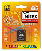 Карта памяти Mirex SDHC (Class 10) 16GB (13611-SD10CD16)