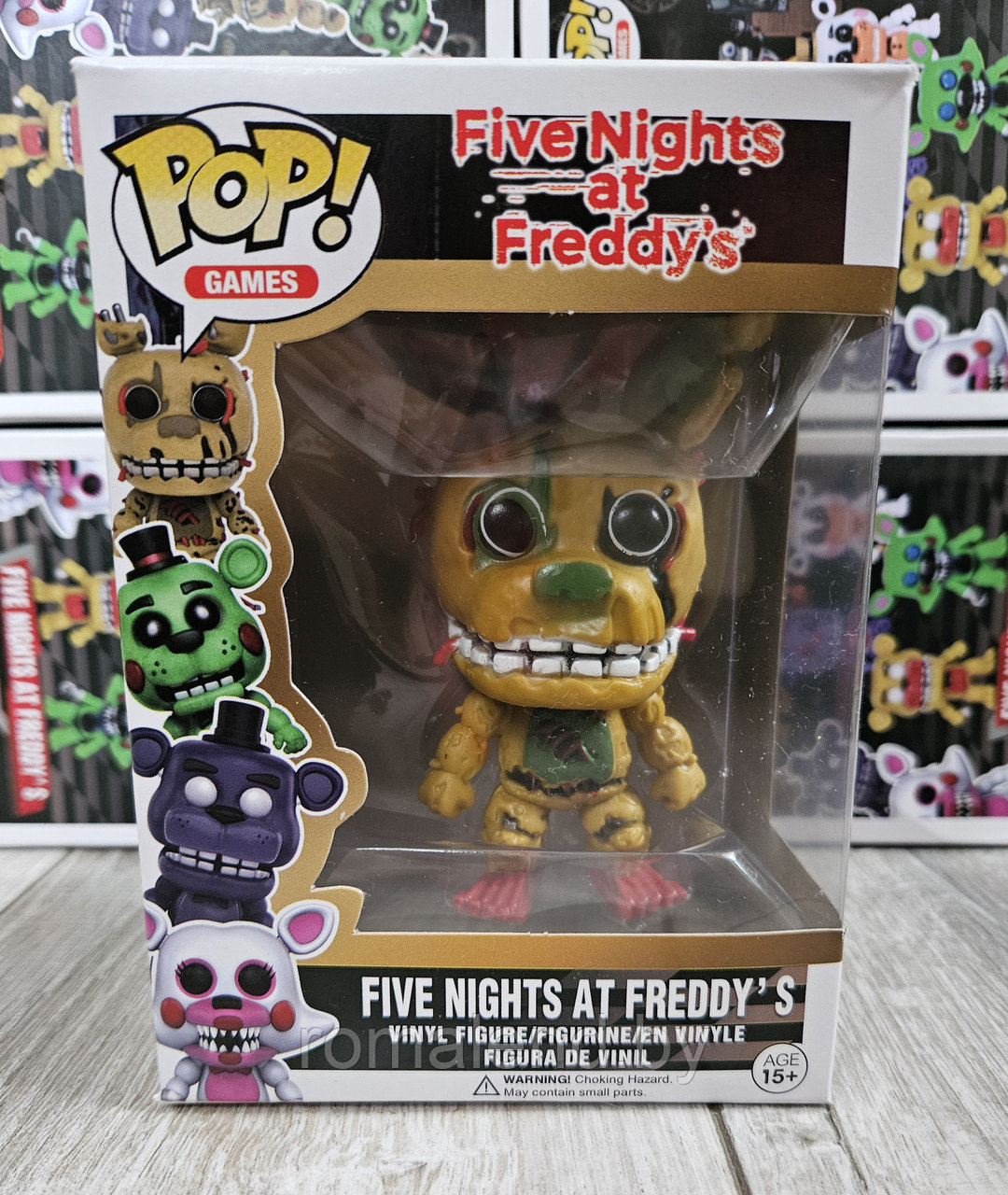 Аниматроник Спрингтрап (Springtrap) из Five Nights At Freddy s Funko POP  Game (аналог) (ID#87870703), цена: 13 руб., купить на Deal.by