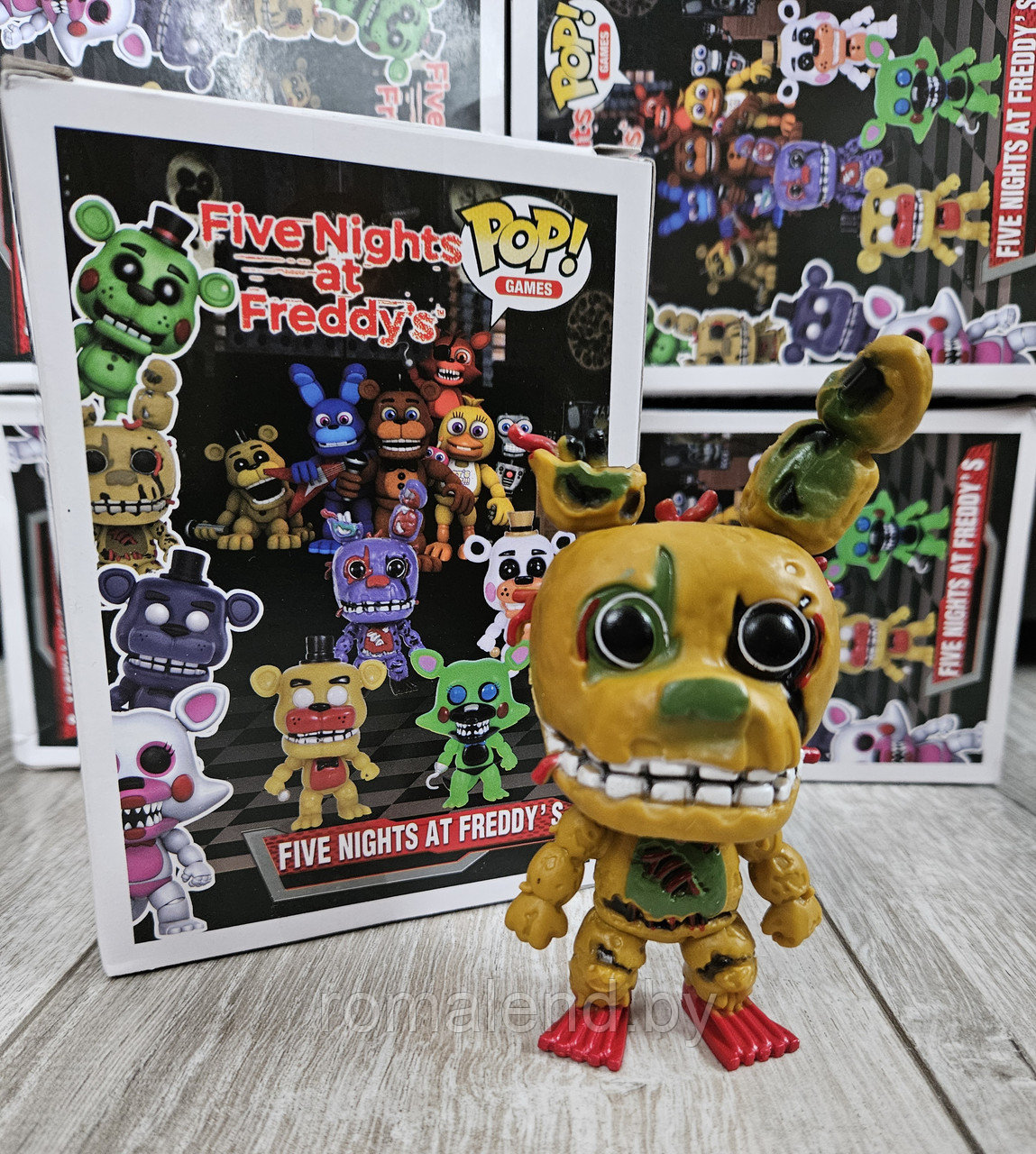 Аниматроник Спрингтрап (Springtrap) из Five Nights At Freddy s Funko POP  Game (аналог) (ID#87870703), цена: 13 руб., купить на Deal.by