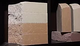 Кирпич фасонный с одним вогнутым углом КСЛТ-ВУ4, фото 2