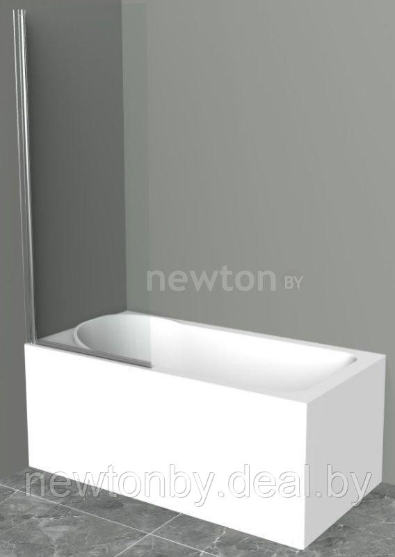 Стеклянная шторка для ванны BelBagno UNO-V-1-90/150-C-Cr - фото 1 - id-p224207233