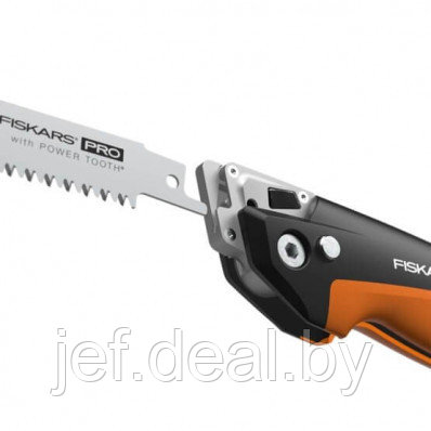 Пила универсальная складная PowerTooth 150мм 2 лезвия FISKARS 1062934 - фото 2 - id-p222312010