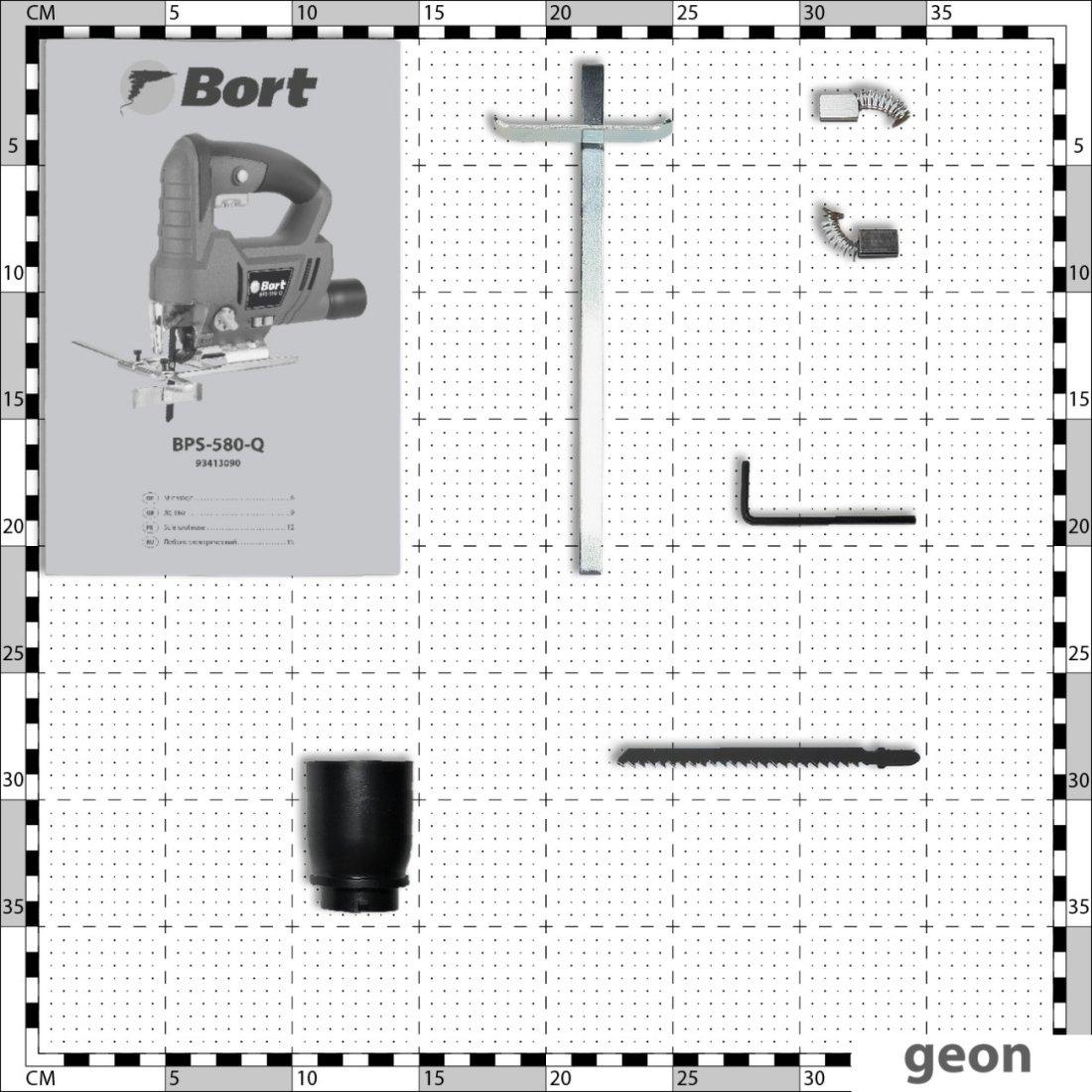 Электролобзик Bort BPS-580-Q - фото 3 - id-p224213576