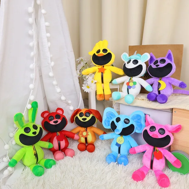 Комплект мягких игрушек Улыбающиеся животные Smiling Critters, 8 игрушек