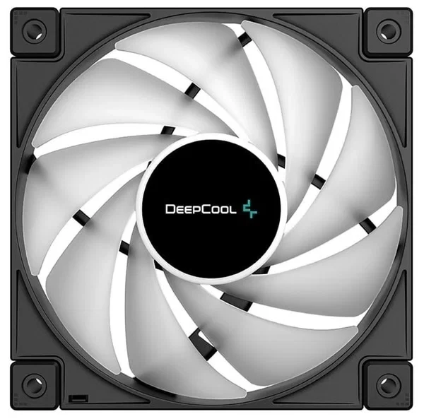 Вентилятор 120х120х25 DeepCool FC120, гидродинамический 4pin, RGB для корпуса (R-FC120-BKAMN1-G-1) - фото 3 - id-p224022088