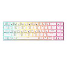 Беспроводная клавиатура Royal Kludge RK71 RGB (белый, RK Red)