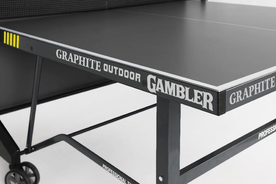 Стол теннисный Gambler GRAPHITE 6 Всепогодный - фото 6 - id-p224207314