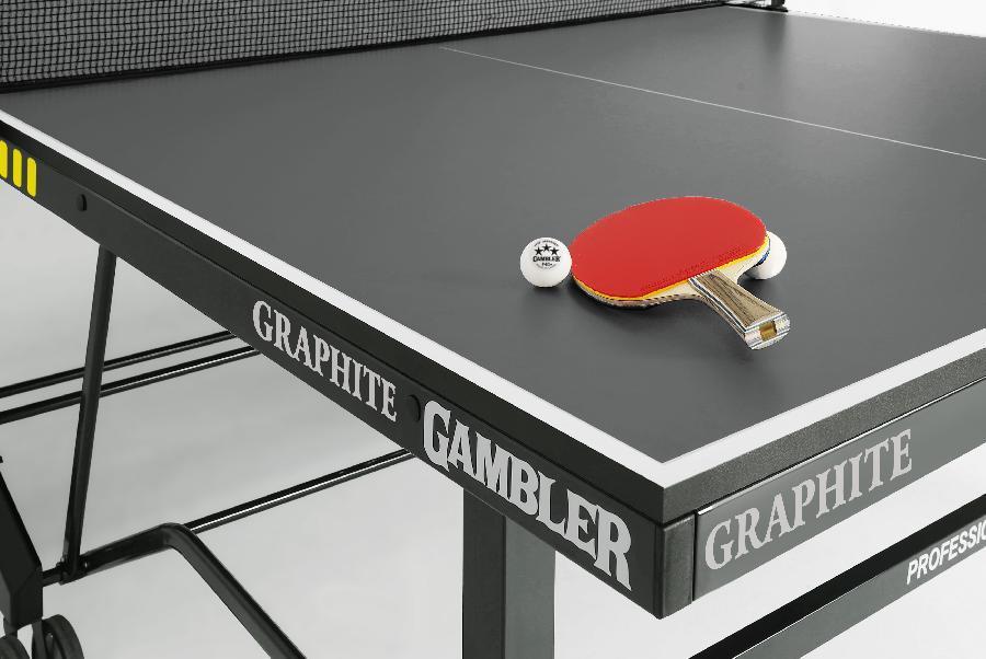 Стол теннисный GAMBLER GRAPHITE / GTS-9 - фото 5 - id-p224207315