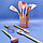 Набор кухонных принадлежностей с подставкой и деревянной ручкой 12 предметов Utensils Set / Подарочный, фото 6