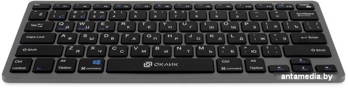 Клавиатура Oklick 835S (серый/черный) - фото 4 - id-p224222722