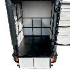 Электротрицикл грузовой GreenCamel Тендер E1200 (72V 2500W) кабина, BOX, понижающая, фото 5