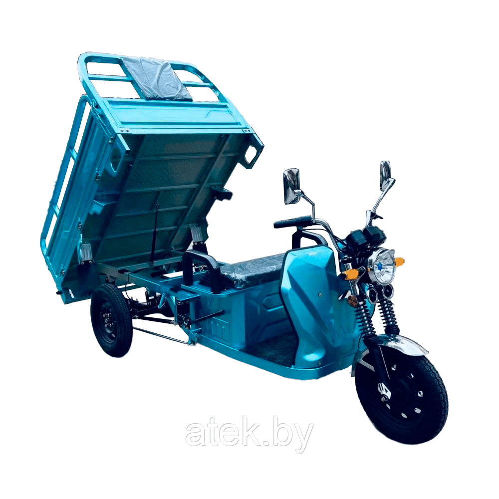 Электротрицикл грузовой GreenCamel Тендер 1 A1600 (60V 1000W) понижающая - фото 4 - id-p220270922