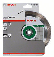 Алмазный диск BOSCH 150-22,23 круг сплошной по плитке Best for Ceramic