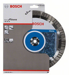 Алмазный диск BOSCH 230-22,23 круг сегментный по камню Best for Stone
