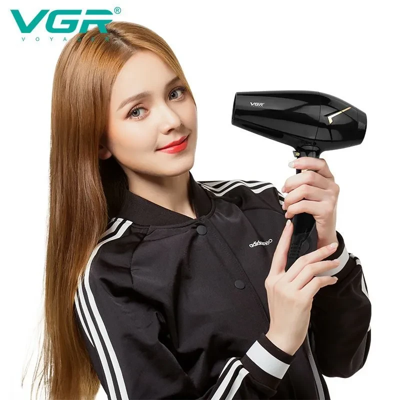 Фен для волос VGR V-423, черный - фото 1 - id-p224222180