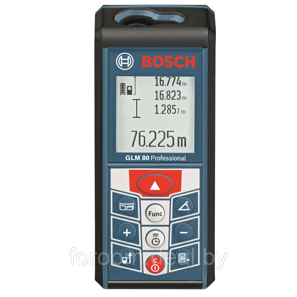 BOSCH Лазерный дальномер GLM 80 Professional BOSCH (0601072300) - фото 2 - id-p224208360