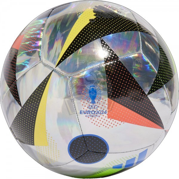 Мяч футбольный любительский Adidas Euro24 Training Foil №5 (арт. IN9368-5) - фото 1 - id-p224222499