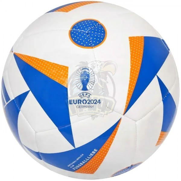 Мяч футбольный любительский Adidas Euro24 Club №5 (арт. IN9371-5) - фото 1 - id-p224222502