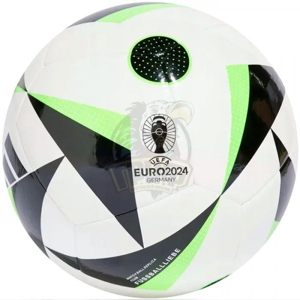 Мяч футбольный любительский Adidas Euro24 Club №5 (арт. IN9374-5) - фото 1 - id-p224222503