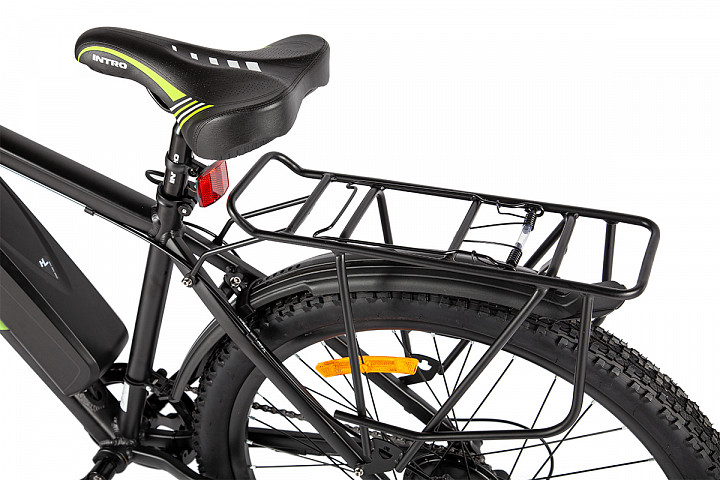 Электровелосипед INTRO Sport XT (черно/зеленый) - фото 5 - id-p224222041