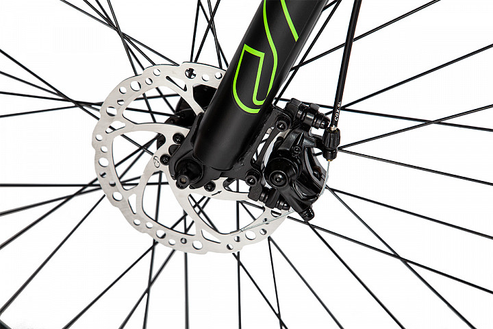 Электровелосипед INTRO Sport XT (черно/зеленый) - фото 3 - id-p224222041