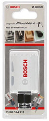 Биметаллическая коронка BOSCH BiM PROGRESSOR 38 mm, NEW