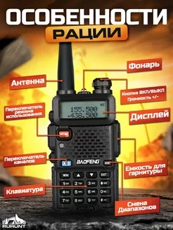 Рация BAOFENG UV-5R - фото 9 - id-p224222337