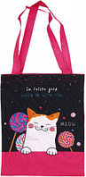 Шопер (сумка) ArtSpace с карманом 310*390 мм, Meow