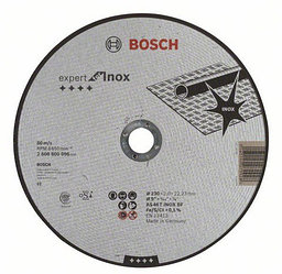 Отрезной круг BOSCH 230х2.0х22мм  INOX