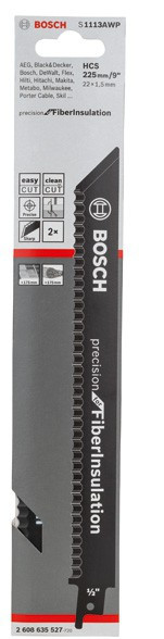 Пилка сабельная BOSCH S 1113 AWP 2 шт.