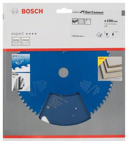 Пильный диск BOSCH 190x30x2.2/1.6x4T  Expert for FiberCement