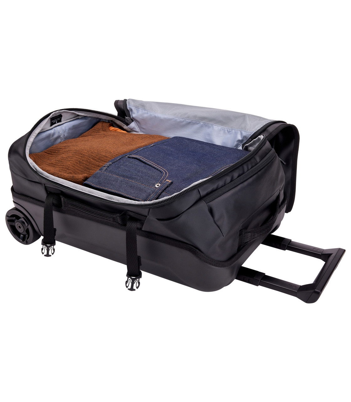 TCCO222K Дорожная сумка на колесиках Thule Chasm Carry On 55cm/40л, черная, 3204985 - фото 5 - id-p224235171